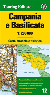 Buy map Campania and Basilicata