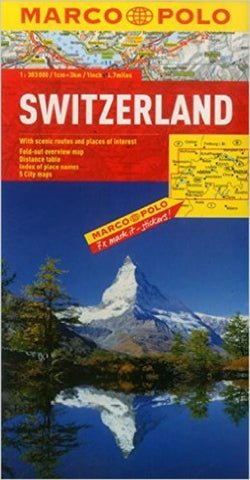 Buy map Switzerland by Marco Polo Travel Publishing Ltd