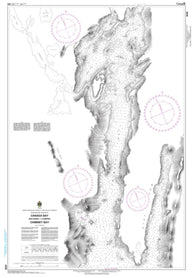 Buy map Canada Bay Including / Y Compris Chimney Bay by Canadian Hydrographic Service