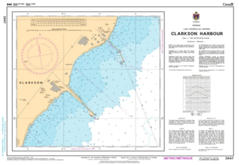 Buy map Clarkson Harbour by Canadian Hydrographic Service