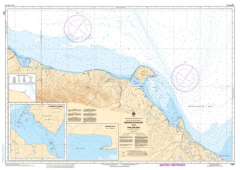Buy map Demarcation Bay to/a Phillips Bay by Canadian Hydrographic Service