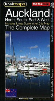Buy map Auckland : north, south, east & west : the complete map