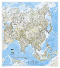 Buy map Asia Classic Wall Map [Laminated]