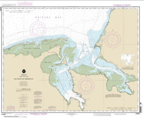 Buy map Port Moller and Herendeen Bay (16363-12) by NOAA