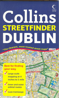 Buy map Collins streetfinder Dublin