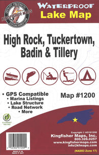 Buy map High Rock/Tuckertown/Badin/Tillery