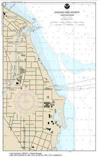 Buy map SMALL-CRAFT BOOK CHART - Chicago and South Shore of Lake Michigan (book of 30 charts) (14926-12) by NOAA