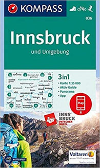 Buy map Innsbruck und Umbegung