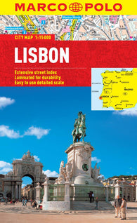 Buy map Lisbon, Portugal by Marco Polo Travel Publishing Ltd