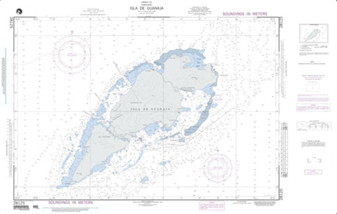 Buy map Isla De Guanaja (NGA-28125-2) by National Geospatial-Intelligence Agency