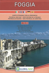 Buy map Foggia : carta stradale della provincia con indice delle localita 1:150.000