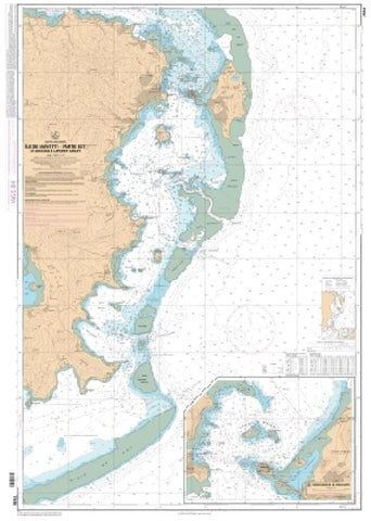 Buy map Ile de Mayotte - Partie Est - De Dzaoudzi a la Pointe Sazile - Mouillages de Dzaoudzi (7493) by SHOM