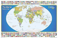 Buy map World for Kids, Poster-Sized, Boxed by National Geographic Maps