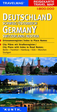 Buy map Germany, Switzerland and Austria by Kunth Verlag