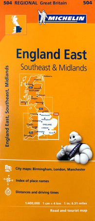 Buy map England east : southeast & midlands