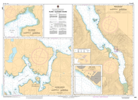 Buy map Plans - Quatsino Sound by Canadian Hydrographic Service