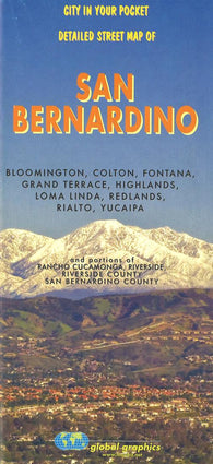 Buy map San Bernardino City Map