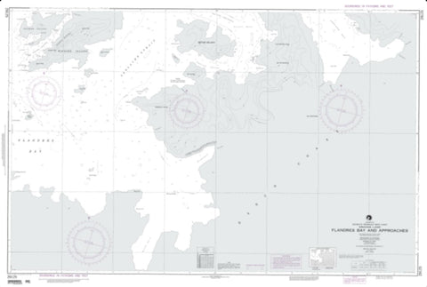 Buy map Flandres Bay And Approaches (NGA-29125-1) by National Geospatial-Intelligence Agency
