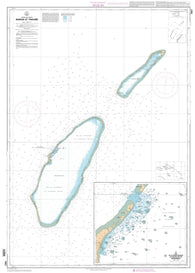 Buy map Rarola et Takume - De la Passe Ngarue au Mouillage de Ngarumaoa by SHOM