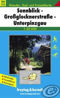 Buy map Sonnblick, Grossglocknerstrasse, Lower Pinzgau, WK 193 by Freytag-Berndt und Artaria