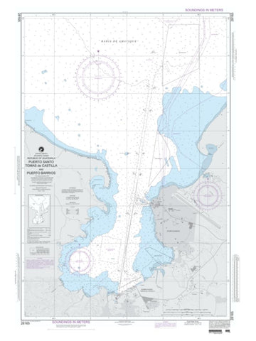 Buy map Puerto Santo Tomas De Castilla And Puerto Barrios (NGA-28165-21) by National Geospatial-Intelligence Agency