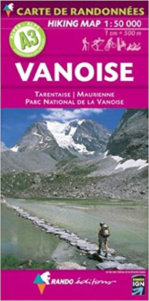 Buy map: Vanoise Hiking Map – YellowMaps Map Store