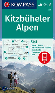 Buy map Kitzbuheler Alpen Hiking Map