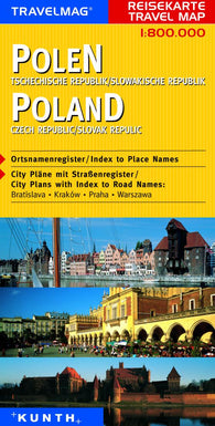 Buy map Poland and the Czech Republic by Kunth Verlag