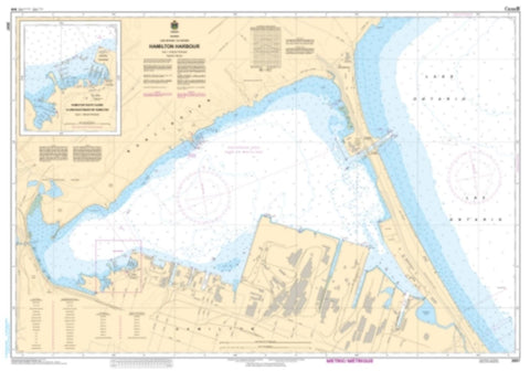 Buy map Hamilton Harbour by Canadian Hydrographic Service
