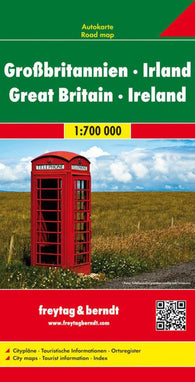 Buy map Great Britain and Ireland by Freytag-Berndt und Artaria