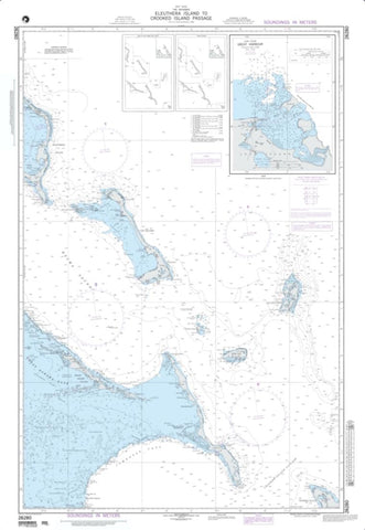 Buy map Eleuthera Island To Crooked Island Passage (NGA-26280-7) by National Geospatial-Intelligence Agency