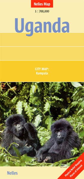Buy map Uganda by Nelles Verlag GmbH