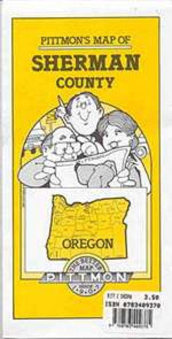 Buy map Sherman County, Oregon by Pittmon Map Company
