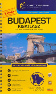 Buy map Budapest, Hungary Atlas by Cartographia