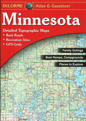 Buy map Minnesota Atlas and Gazetteer by DeLorme
