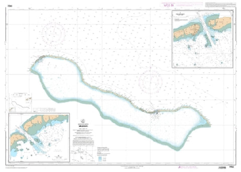 Buy map Makemo - Passe Tapuhiria - Passe Arikitamiro by SHOM