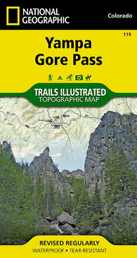 Buy map Yampa, Gore Pass, Colorado (119)