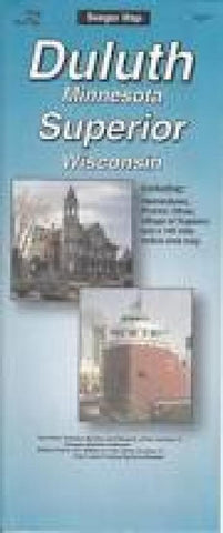 Buy map Duluth, Minnesota and Superior, Wisconsin by The Seeger Map Company Inc.