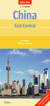 Buy map China, East-Central by Nelles Verlag GmbH