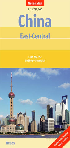 Buy map China, East-Central by Nelles Verlag GmbH