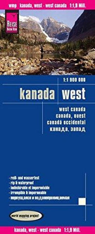 Buy map Canada, Western by Reise Know-How Verlag