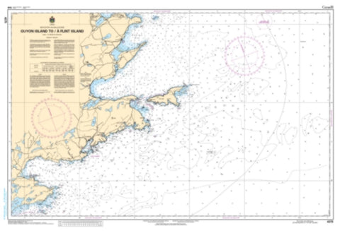 Buy map Guyon Island to/a Flint Island by Canadian Hydrographic Service