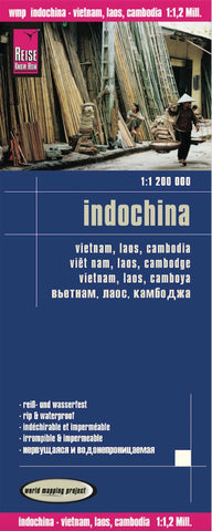 Buy map Indochina: Vietnam, Laos, and Cambodia by Reise Know-How Verlag