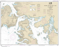 Buy map Northern part of Tlevak Strait and Uloa Channel (17407-16) by NOAA