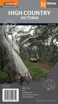 Buy map High Country Victoria, Australia by Hema Maps