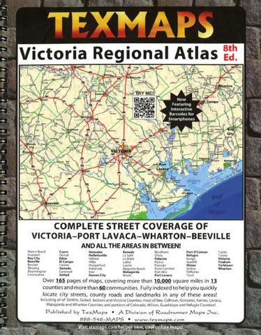 Buy map Victoria, Texas Regional Atlas by Texmaps