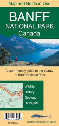 Buy map Banff National Park Canada Map and Guide in One