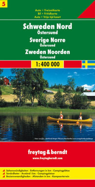 Buy map Sweden, North and Ostersund by Freytag-Berndt und Artaria