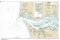 Buy map Columbia River Pacific Ocean to Harrington Point; Ilwaco Harbor (18521-75) by NOAA