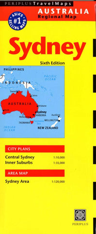 Buy map Sydney, Australia Regional Map by Periplus Editions